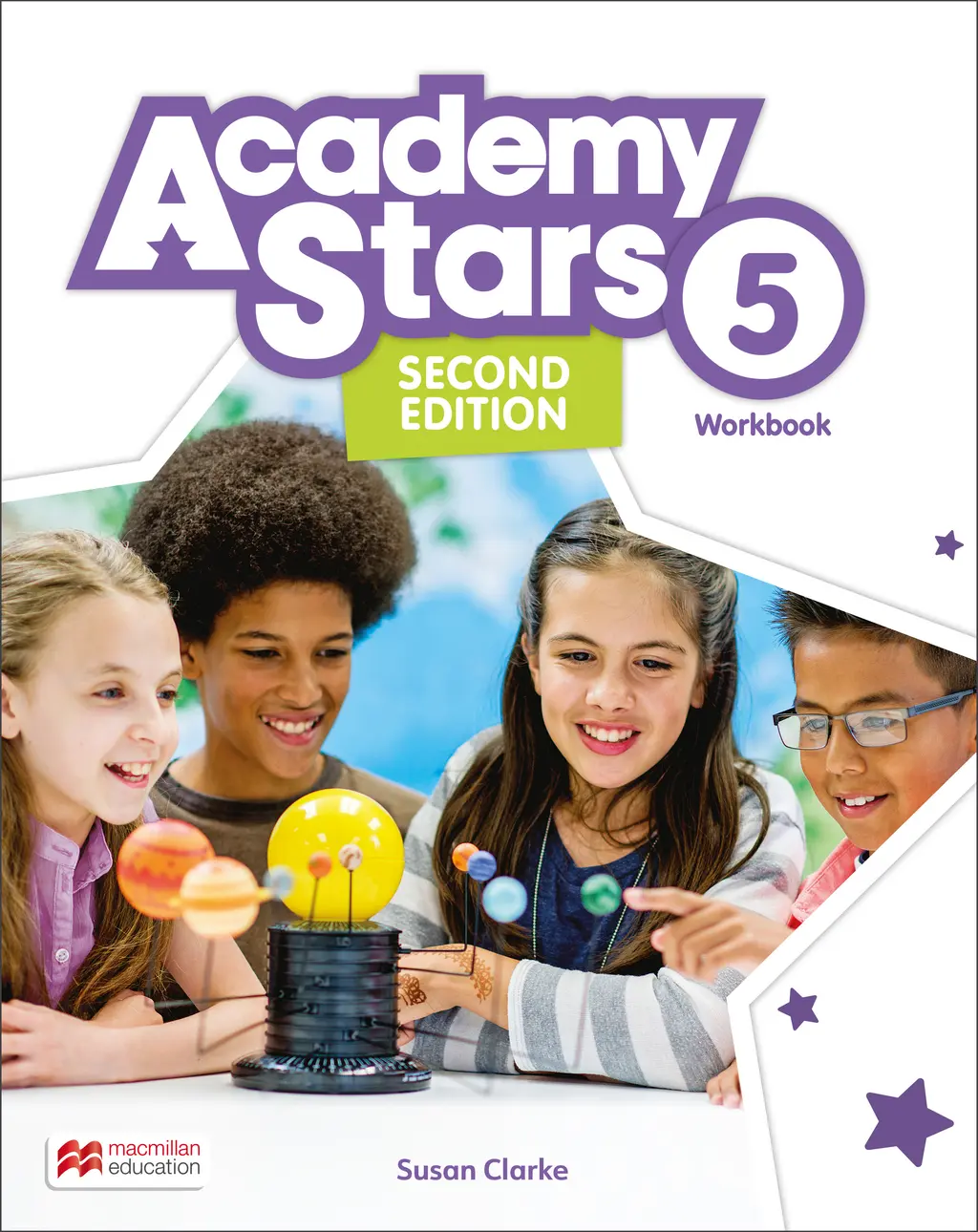 Обкладинка "Academy Stars Second Edition Level 5 Workbook with Digital Workbook"