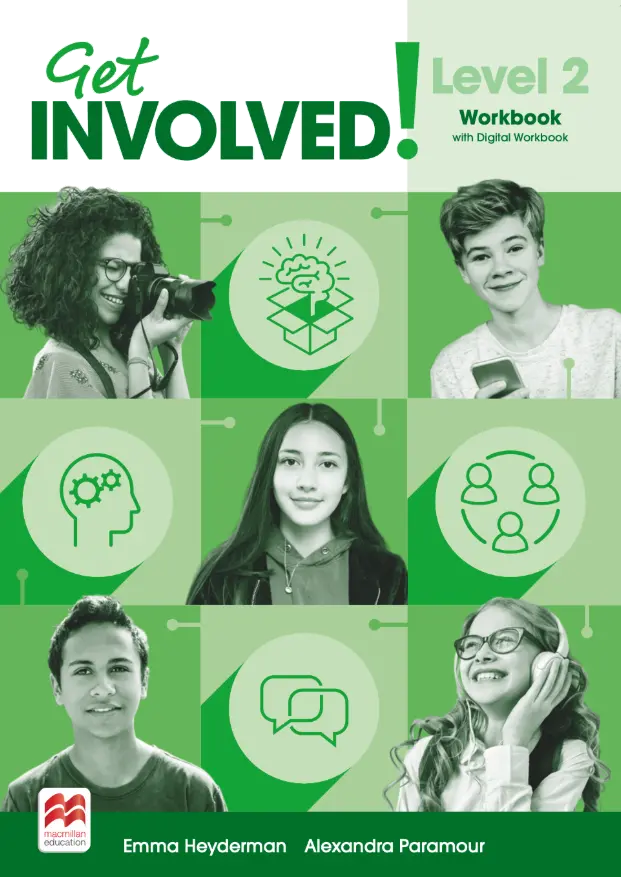 Обкладинка "Get Involved for Ukraine 2 Workbook with Digital Workbook"