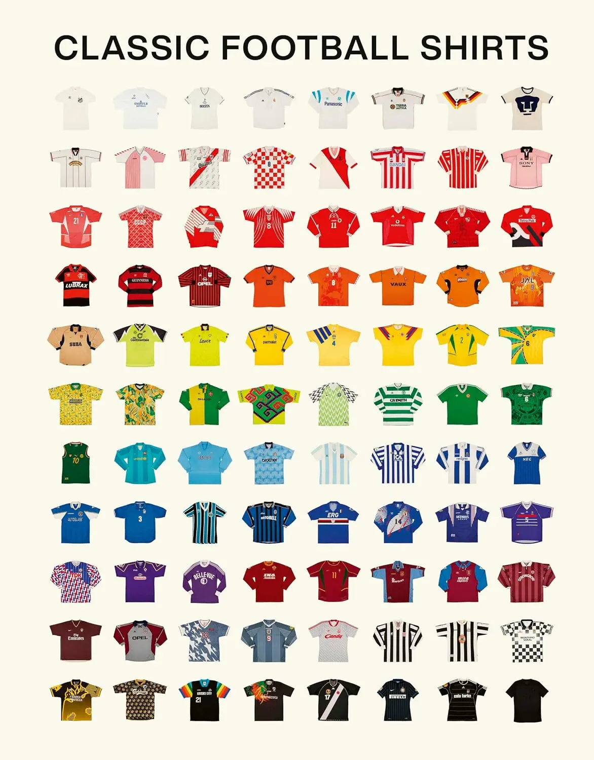 Classic Football Shirts