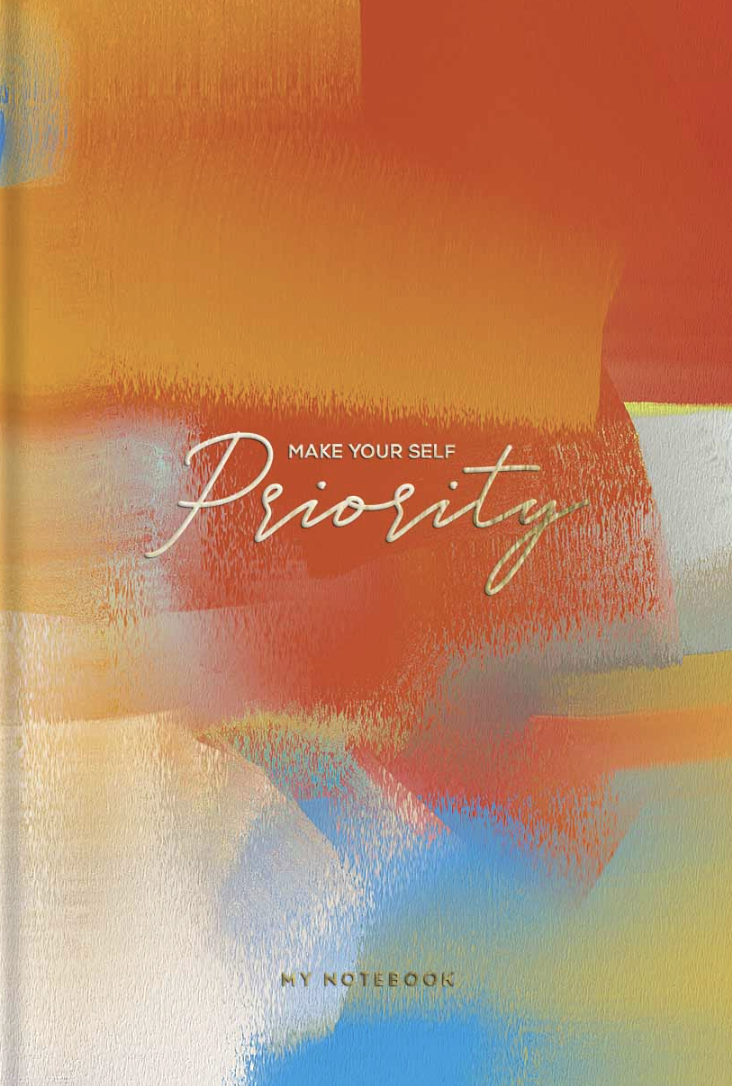 Зошит для записів у лінію "Make your self priority"