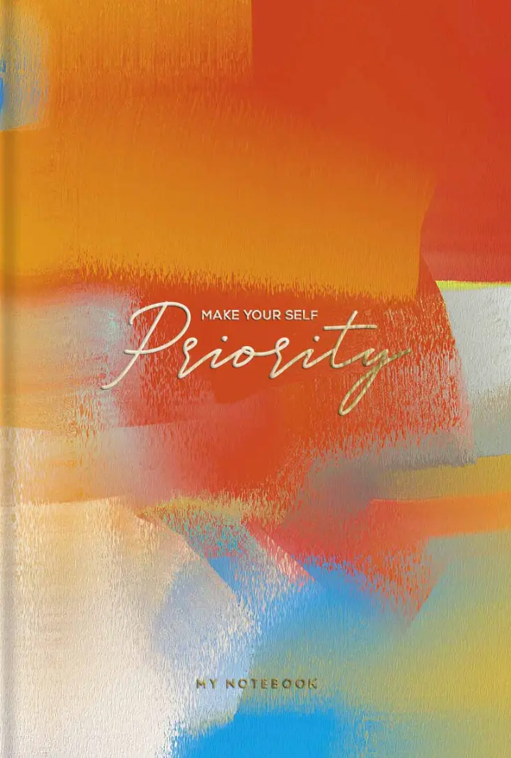Зошит для записів у лінію «Make your self priority»