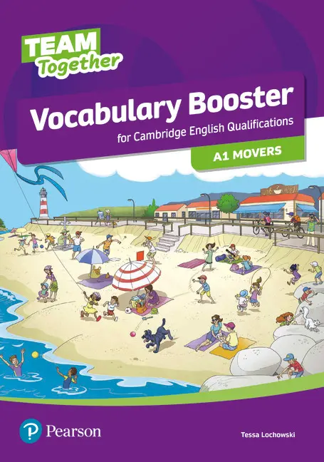 Обкладника "Team Together A1 Movers. Vocabulary Booster" Обкладинка "Team Together A1 Movers. Vocabulary Booster"