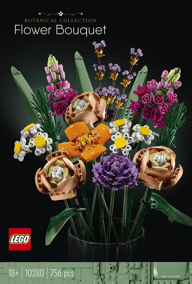 Обкладинка "Конструктор LEGO Букет"