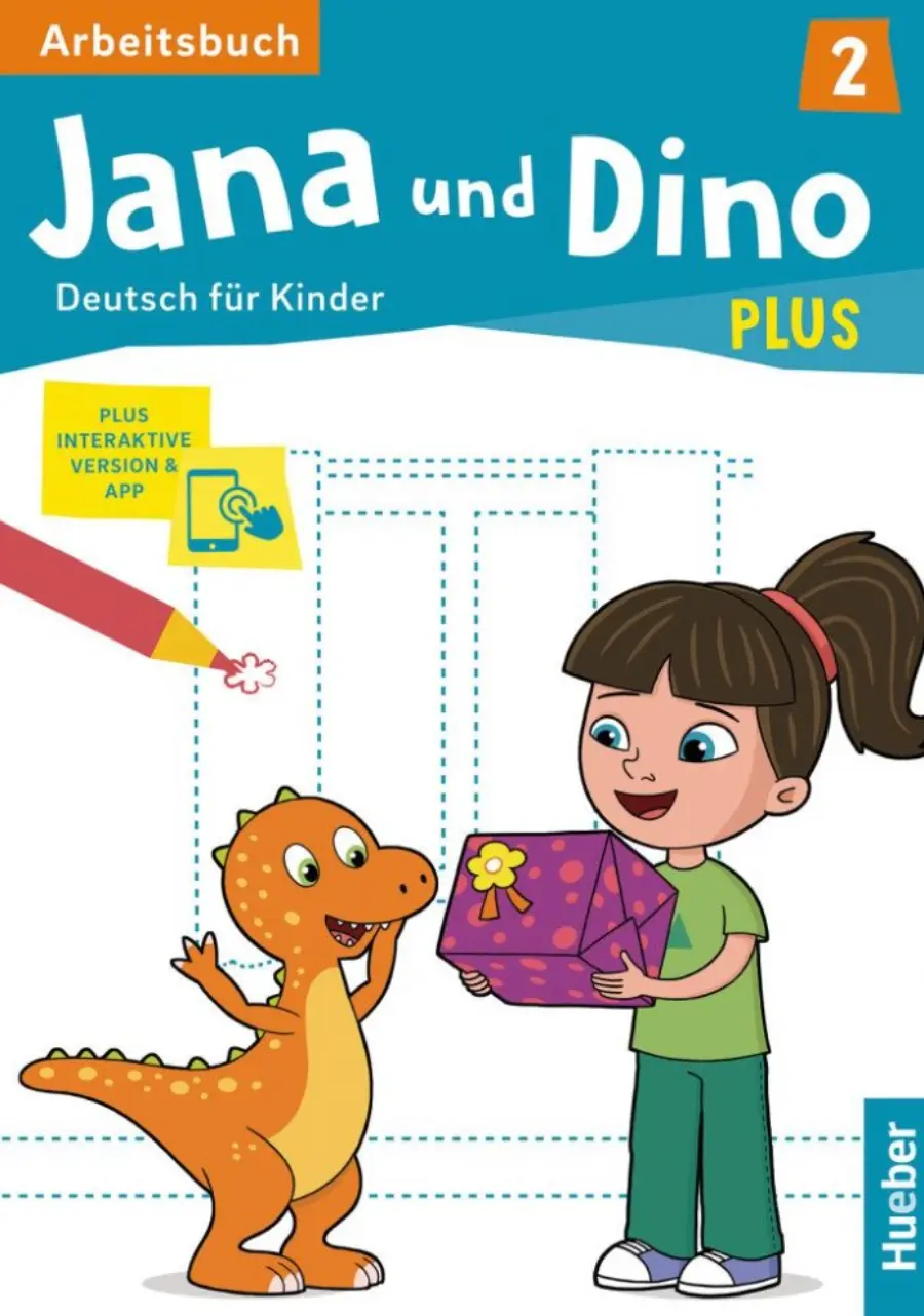 Обкладинка "Jana und Dino PLUS 2. AB + Code"