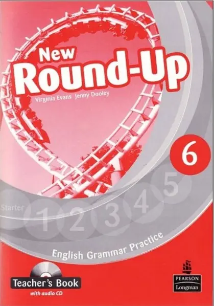 Обкладника "New Round-Up 6. Teacher's Book +TPAC" Обкладинка "New Round-Up 6. Teacher's Book +TPAC"