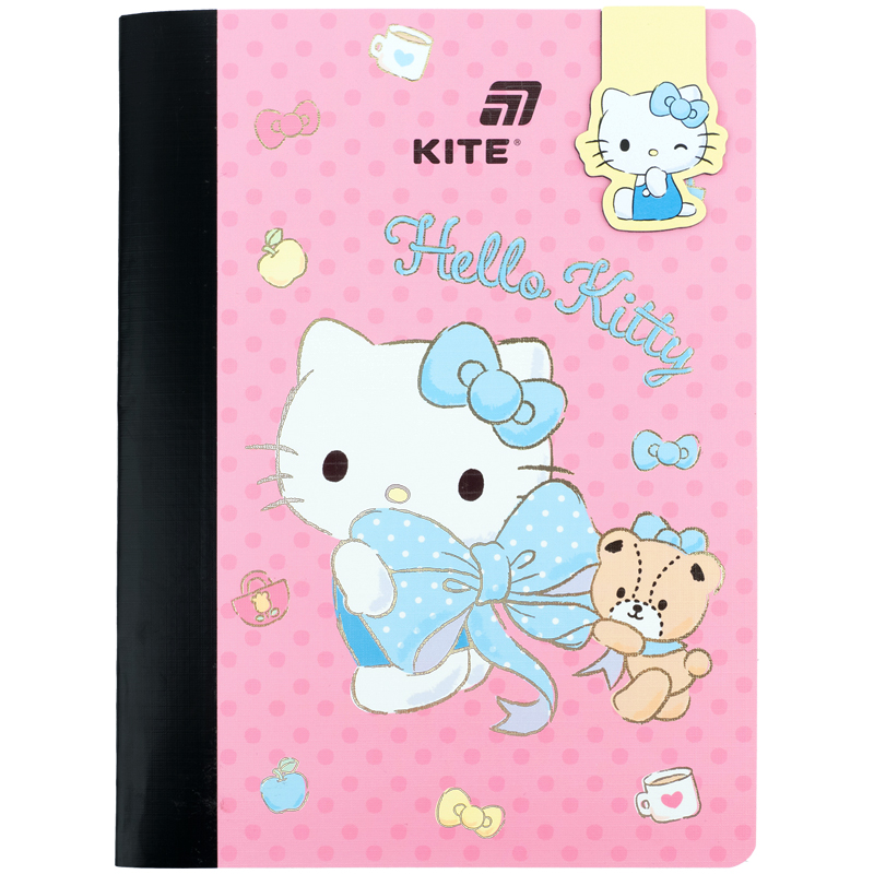 Блокнот з магнітною закладкою Kite Hello Kitty (А5,...
