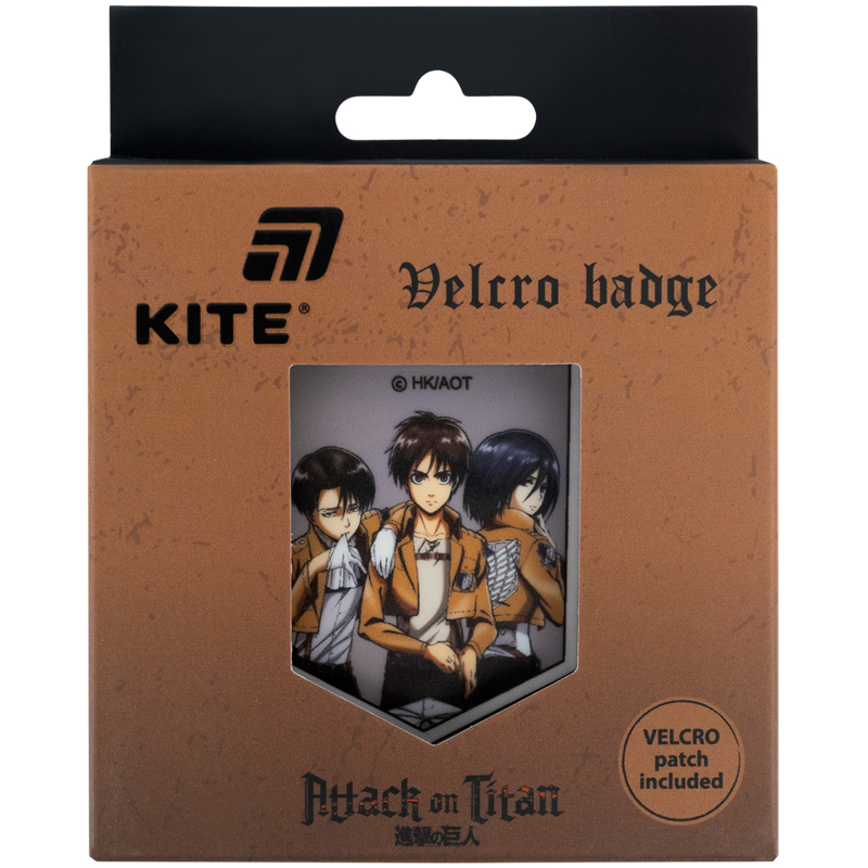 Бейдж на липучці Kite Attack on Titan