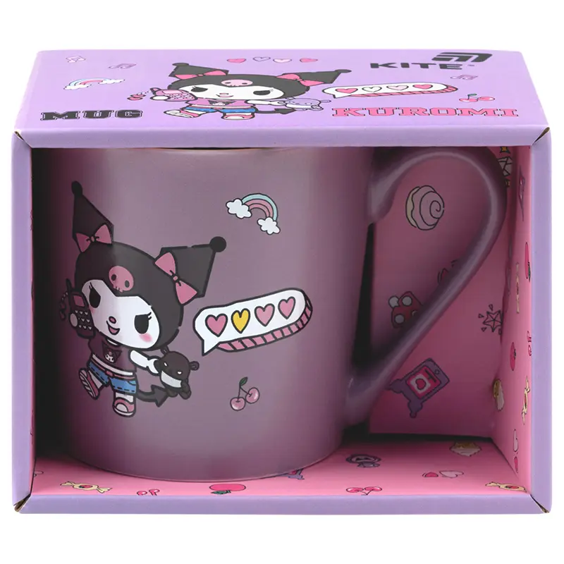 Чашка Kite Kuromi, 400 мл