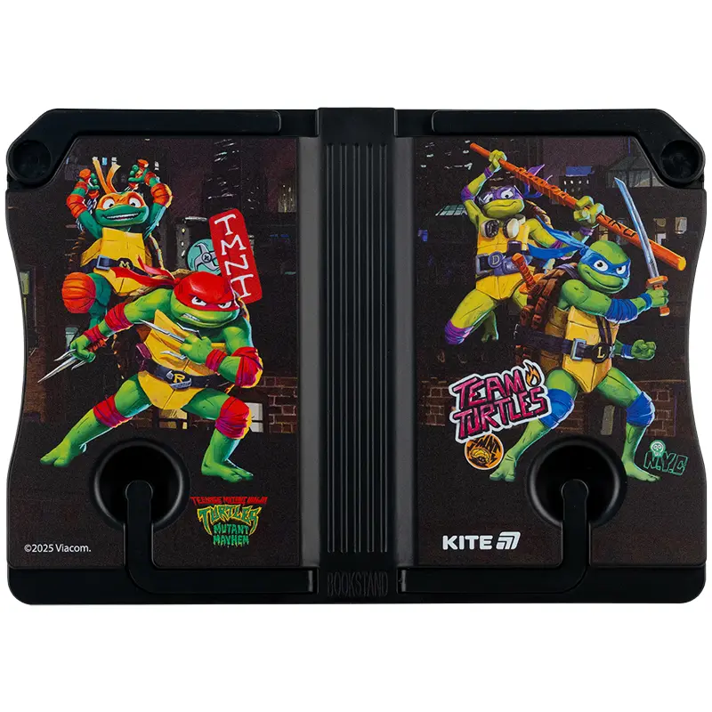 Підставка для книг Kite Ninja Turtles (пластикова)