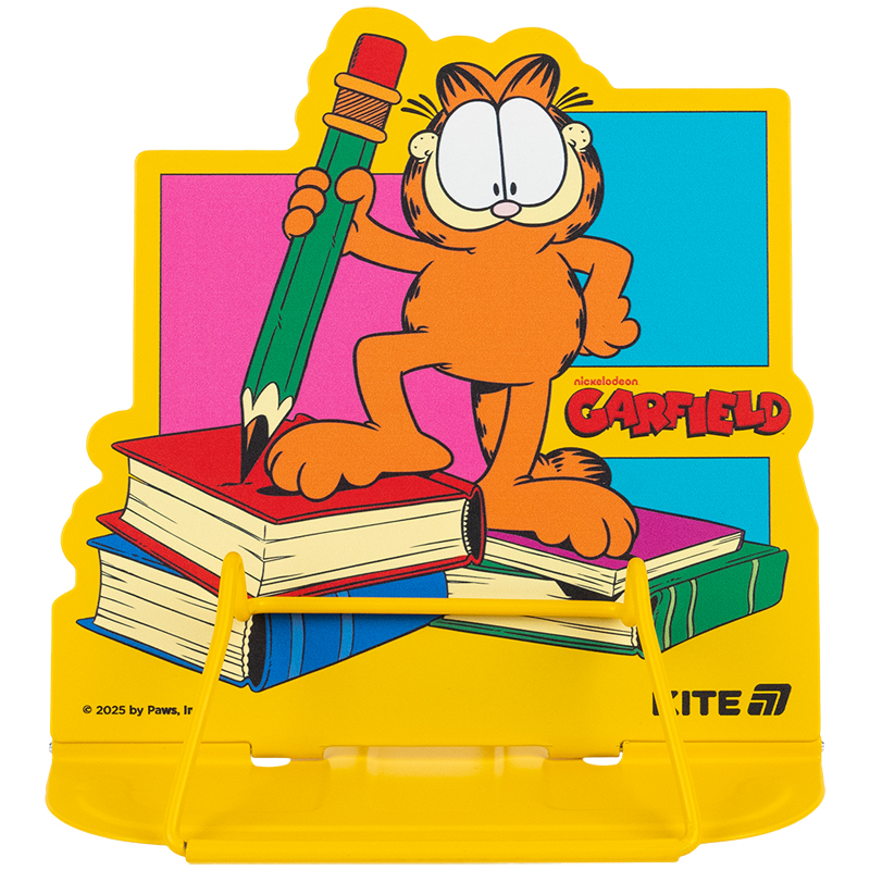 Підставка для книг Kite Garfield (металева)