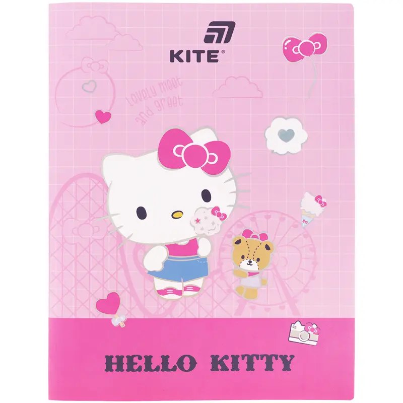 Обкладинка "Дисплей-книга Kite Hello Kitty (20 файлів, A4)"