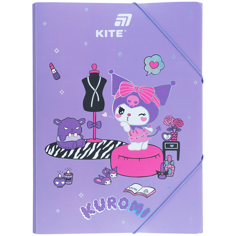 Папка на гумці Kite Kuromi