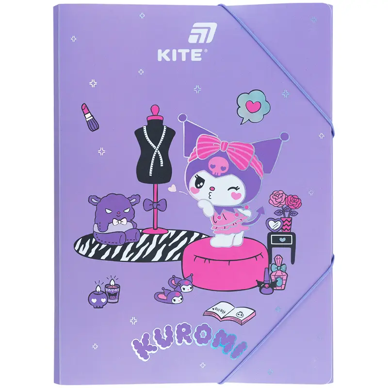Папка на гумці Kite Kuromi