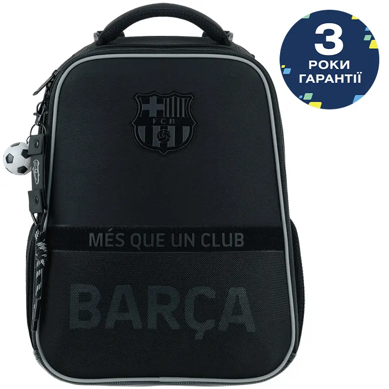 Рюкзак шкільний каркасний Kite Education FC Barcelona