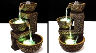 DIY Concrete Water Fountain Homemade Craft Ideas
