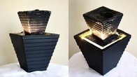 DIY Cement Indoor Waterfall Fountain Water Fountain Homemade