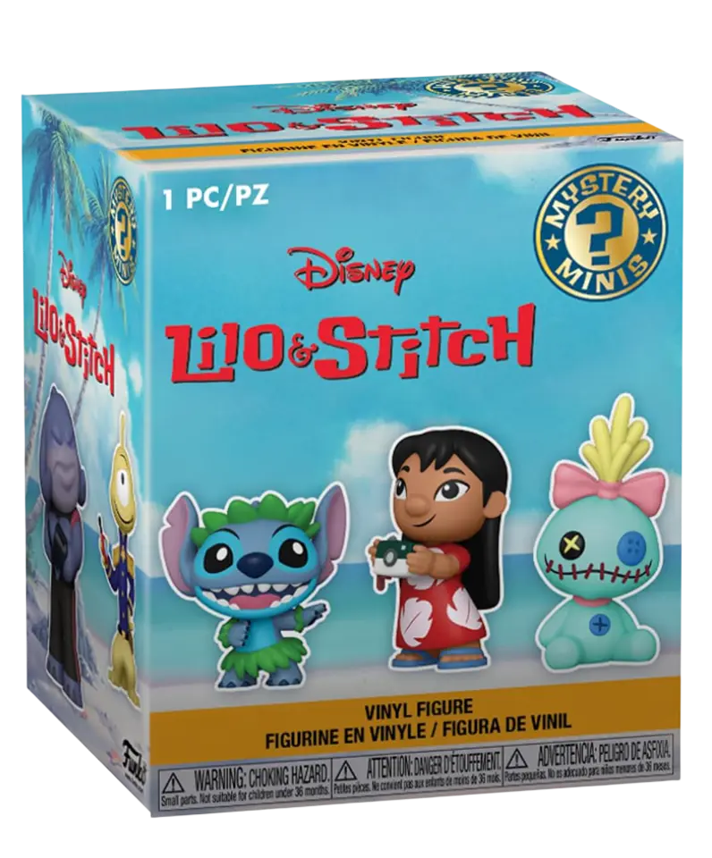 Обкладинка "Фігурка-сюрприз Funko Pop Mystery minis Disney Ліло та Стіч"