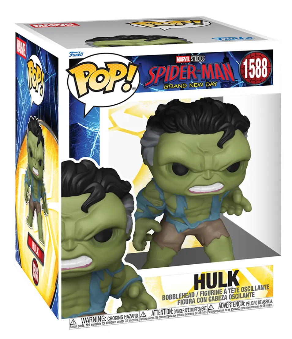 Фігурка Funko Pop Marvel Людина-павук Абсолютно новий день Халк
