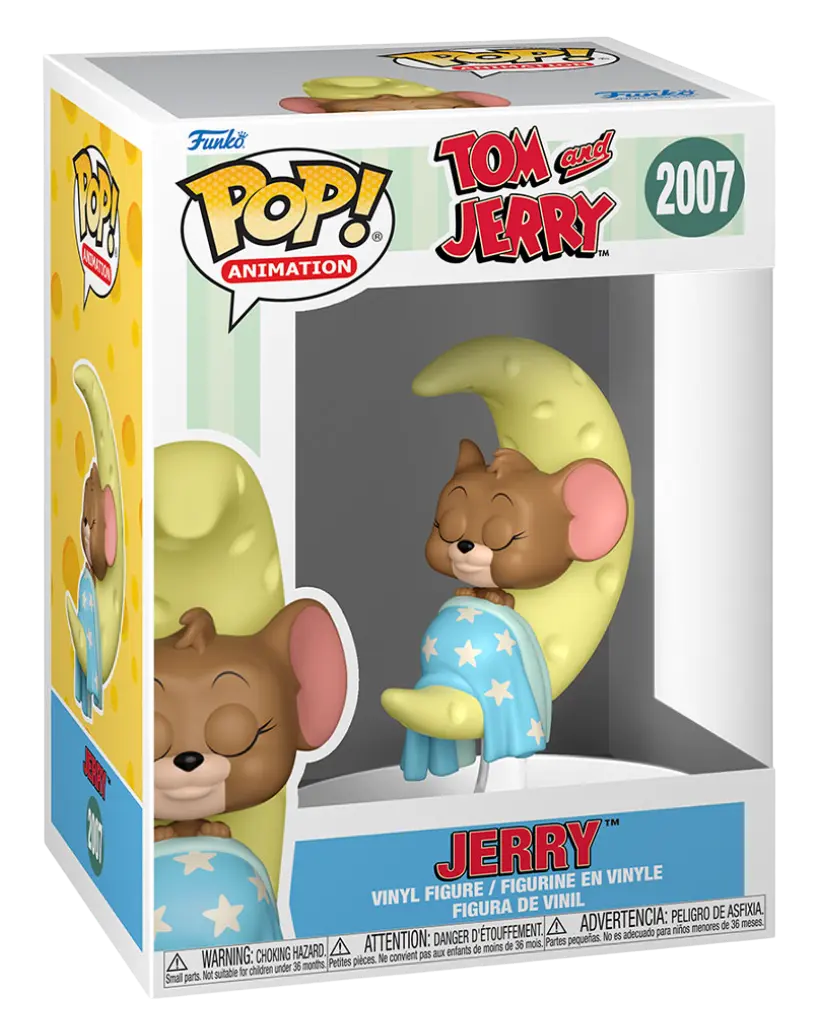 Обкладинка "Фiгурка Funko Pop Tom and Jerry S4 Джеррі на сирному місяці"