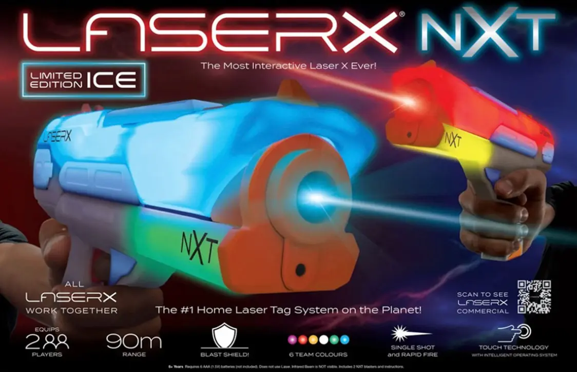 Ігровий набір Laser X NXT для двох гравців