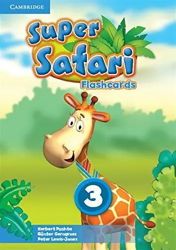 Обкладинка "Super Safari 3 Flashcards (Pack of 78)"