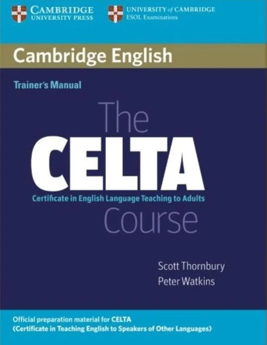 Обкладника "The CELTA Course Trainer's Manual" Обкладинка "The CELTA Course Trainer's Manual"