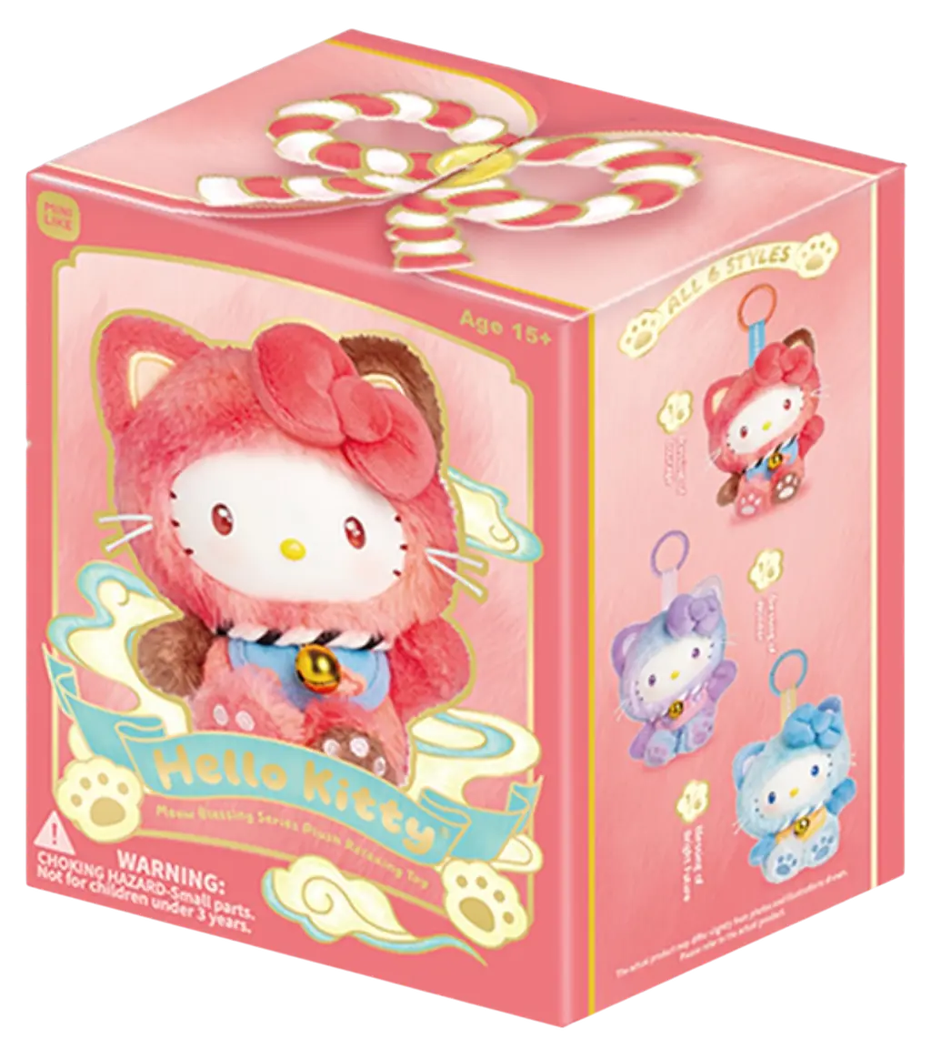 Обкладинка "М’яка іграшка-сюрприз на кліпсі Pop Top Hello Kitty Казкові бажання"