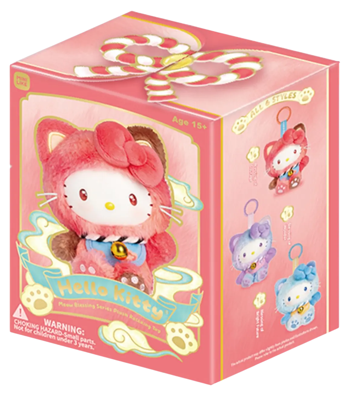 М’яка іграшка-сюрприз на кліпсі Pop Top Hello Kitty Казкові бажання
