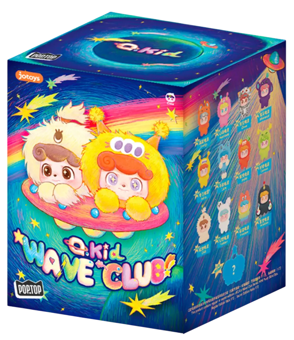 Обкладинка "М'яка іграшка з кільцем Pop Top Jojotoys Q.Kid Космо-хвилі"