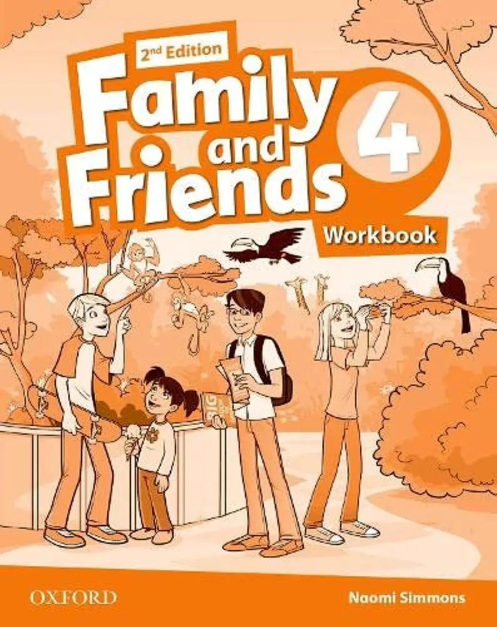 Обкладинка "Family & Friends (2E) 4. Workbook"