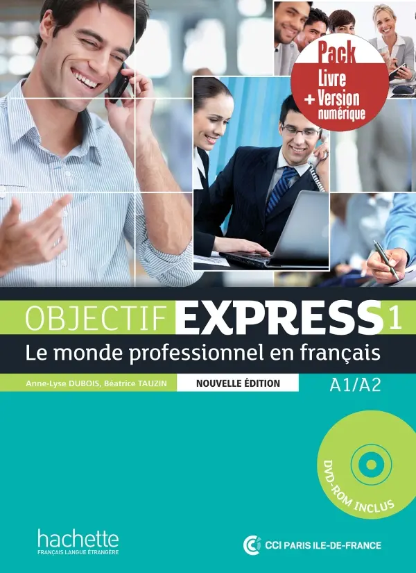Обкладника "Objectif Express 1. Pack Livre + MN" Обкладинка "Objectif Express 1. Pack Livre + MN"