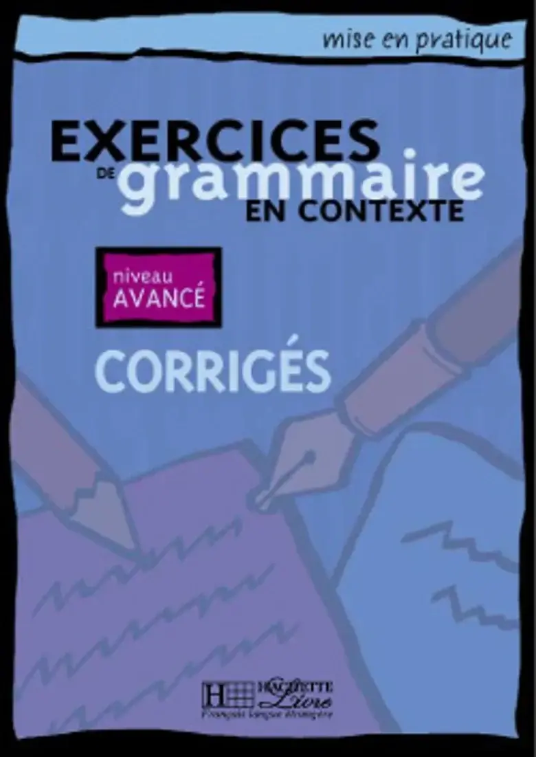 Grammaire Avance' Corrige's