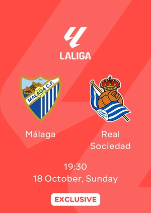 Málaga — Real Sociedad