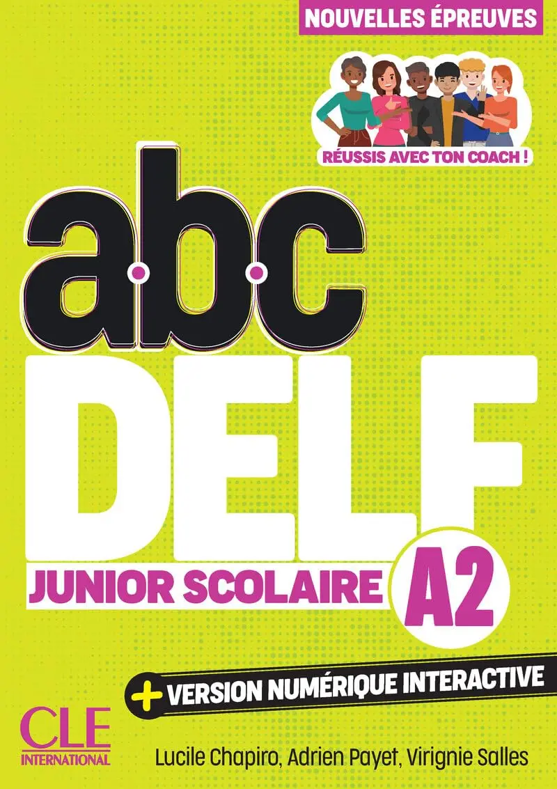 Обкладника "ABC DELF Junior scolaire 3e edition A2 Livre" Обкладинка "ABC DELF Junior scolaire 3e edition A2 Livre"