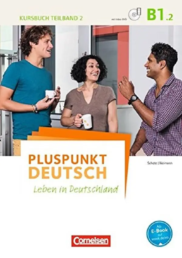 Pluspunkt  Deutsch NEU B1.2 Kursbuch mit Video-DVD