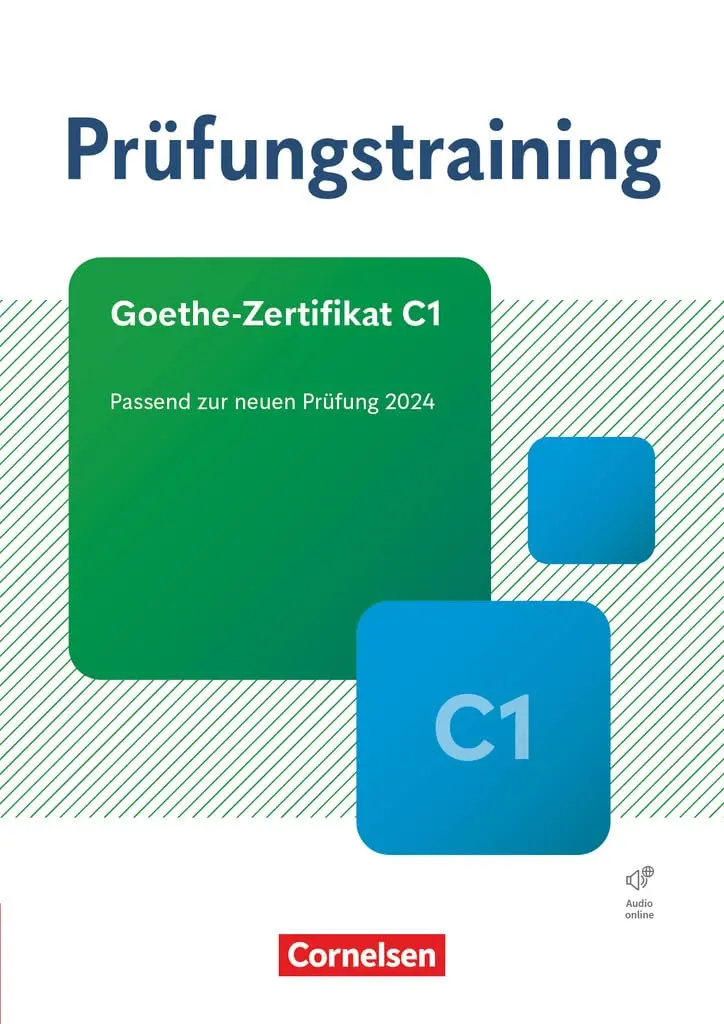 Обкладника "Prufungstraining DaF: Goethe-Zertifikat C1 (2024) Übungsbuch mit Lösungen und Audios als Download" Обкладинка "Prufungstraining DaF: Goethe-Zertifikat C1 (2024) Übungsbuch mit Lösungen und Audios als Download"