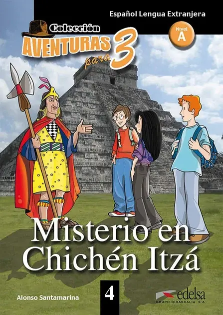 Обкладинка "APT 4 (A1) Misterio en Chichen Itza"