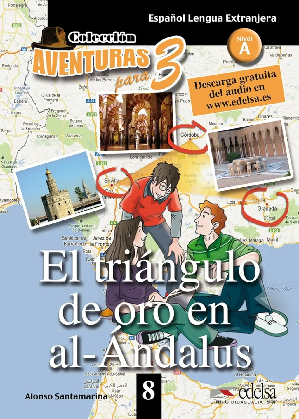 Обкладника "APT 8 (A2) El numero 3 en al- Andalus" Обкладинка "APT 8 (A2) El numero 3 en al- Andalus"