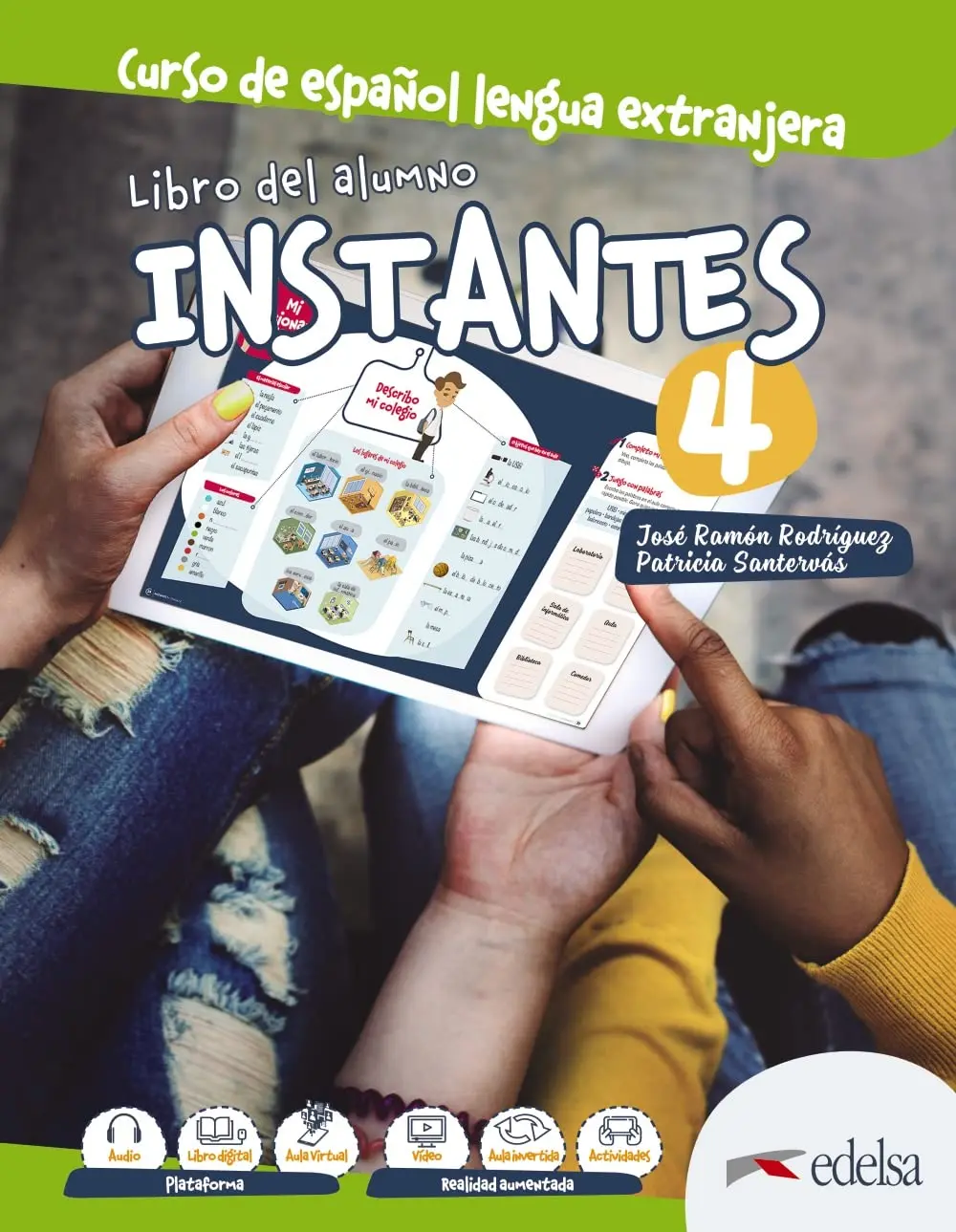 Обкладника "Instantes 4 (B2) Libro del alumno" Обкладинка "Instantes 4 (B2) Libro del alumno"
