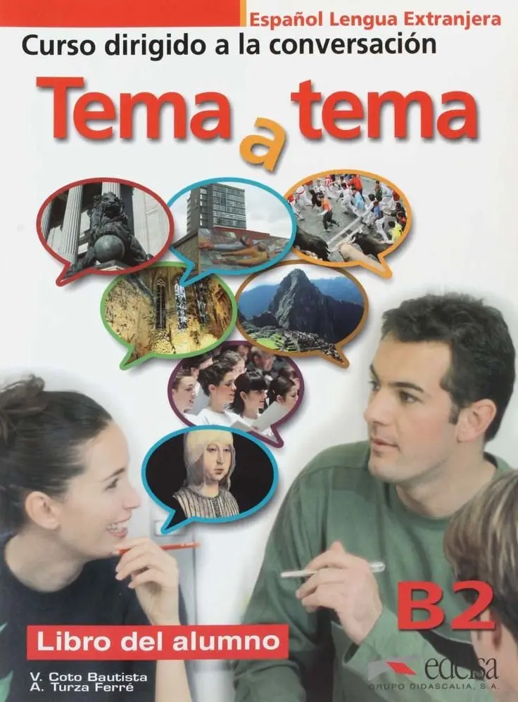 Обкладинка "Tema a tema B2 Libro del alumno"