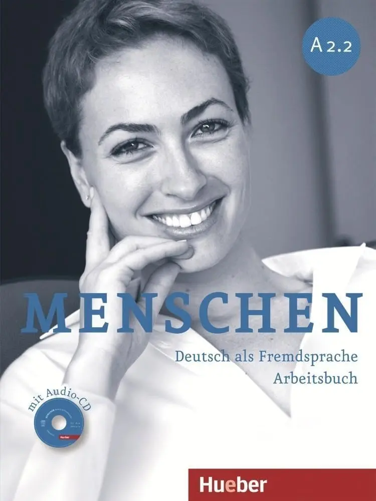 Обкладинка "Menschen A2/2. Arbeitsbuch mit Audio-CD"