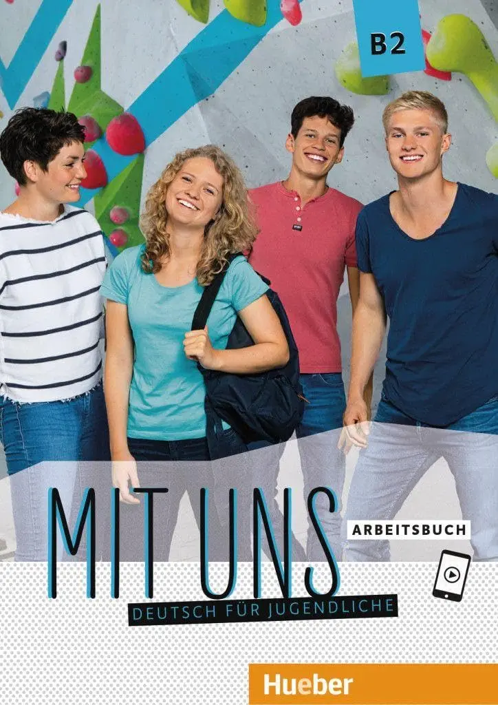 Обкладинка "Mit uns B2. Arbeitsbuch"