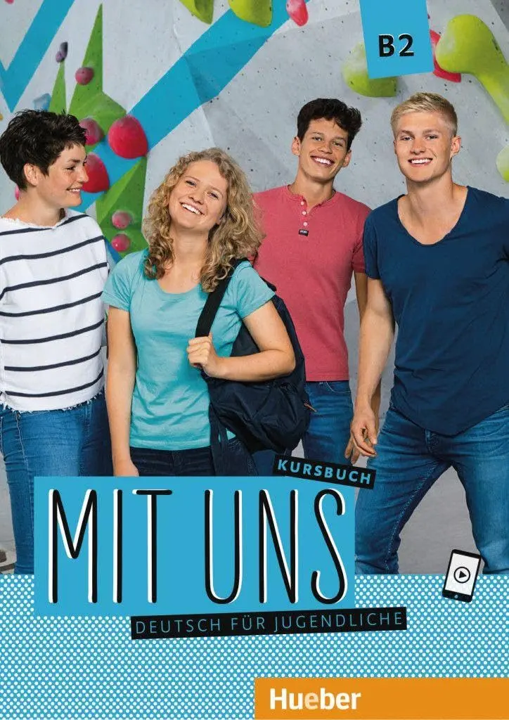 Обкладника "Mit uns B2. Kursbuch Gratis" Обкладинка "Mit uns B2. Kursbuch Gratis"