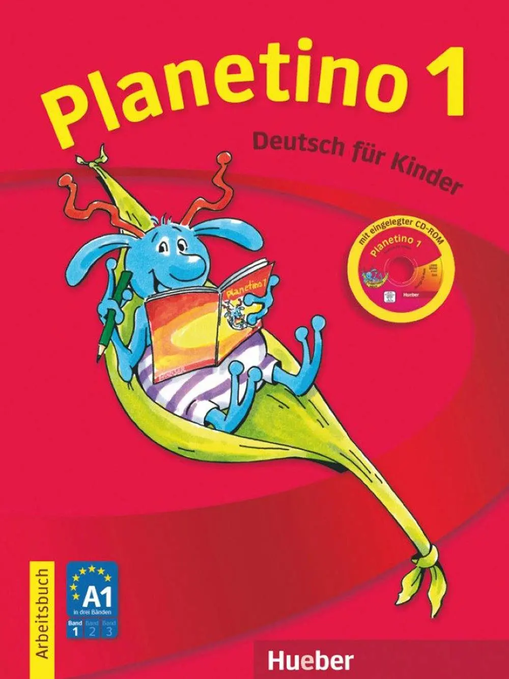 Обкладника "Planetino 1. Arbeitsbuch mit CD-ROM" Обкладинка "Planetino 1. Arbeitsbuch mit CD-ROM"