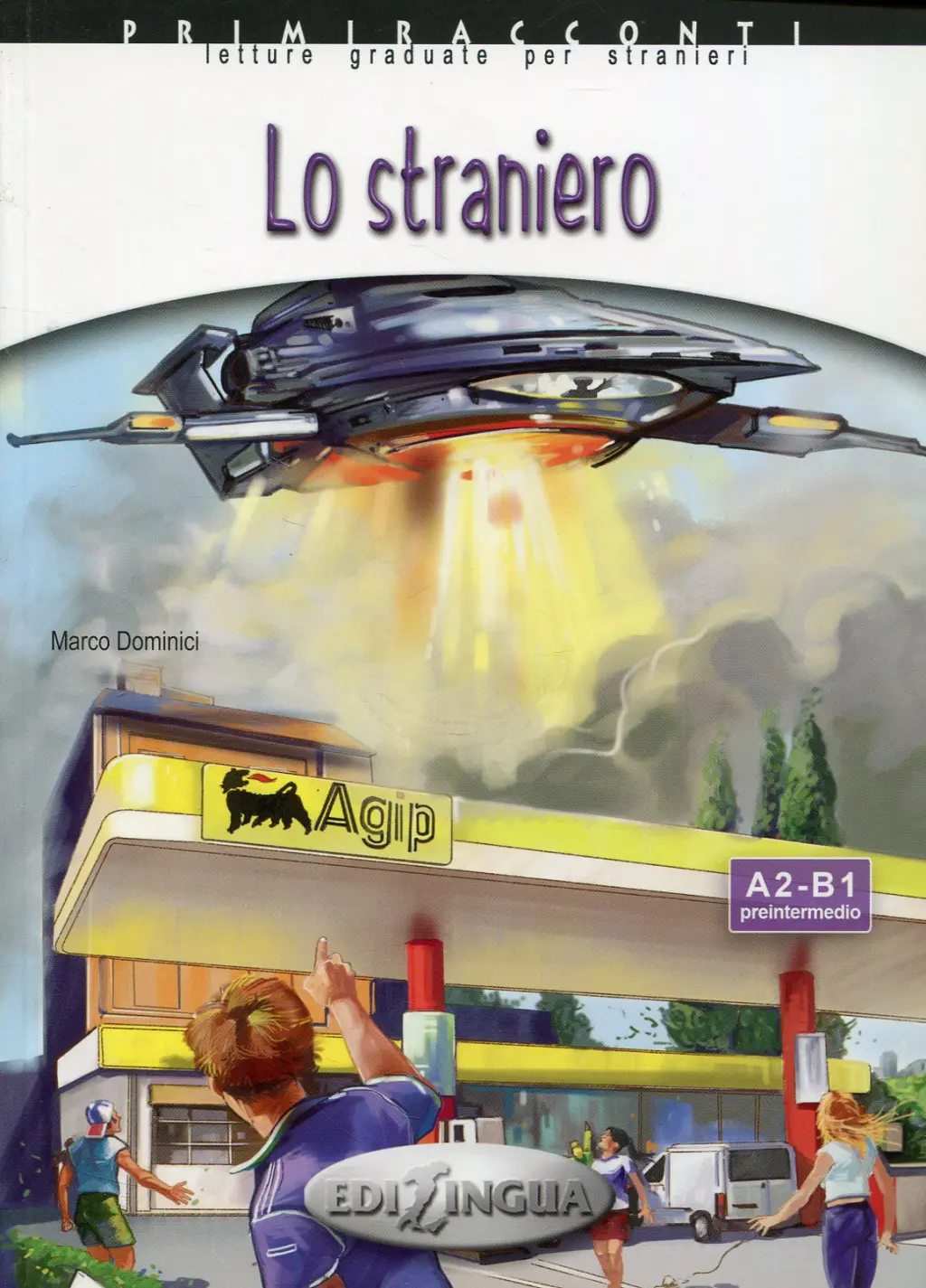 Обкладинка "Primiracconti (A2-B1) Lo straniero"
