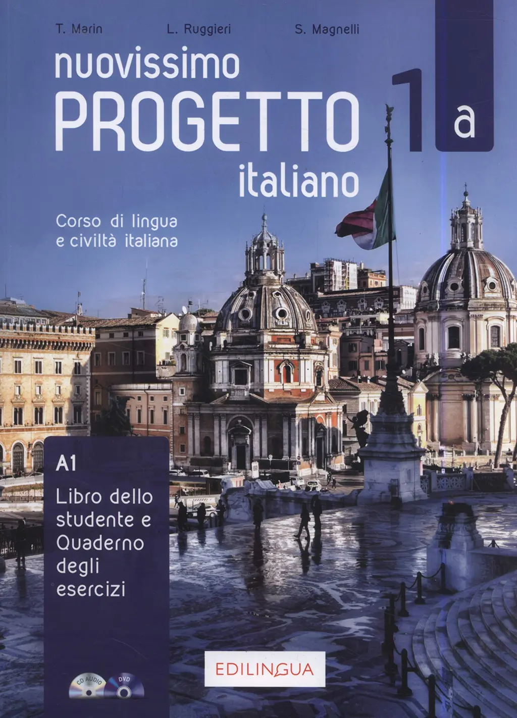 Обкладинка "Progetto Italiano Nuovissimo 1A (A1) Libro&Quaderno + Audio + Video"