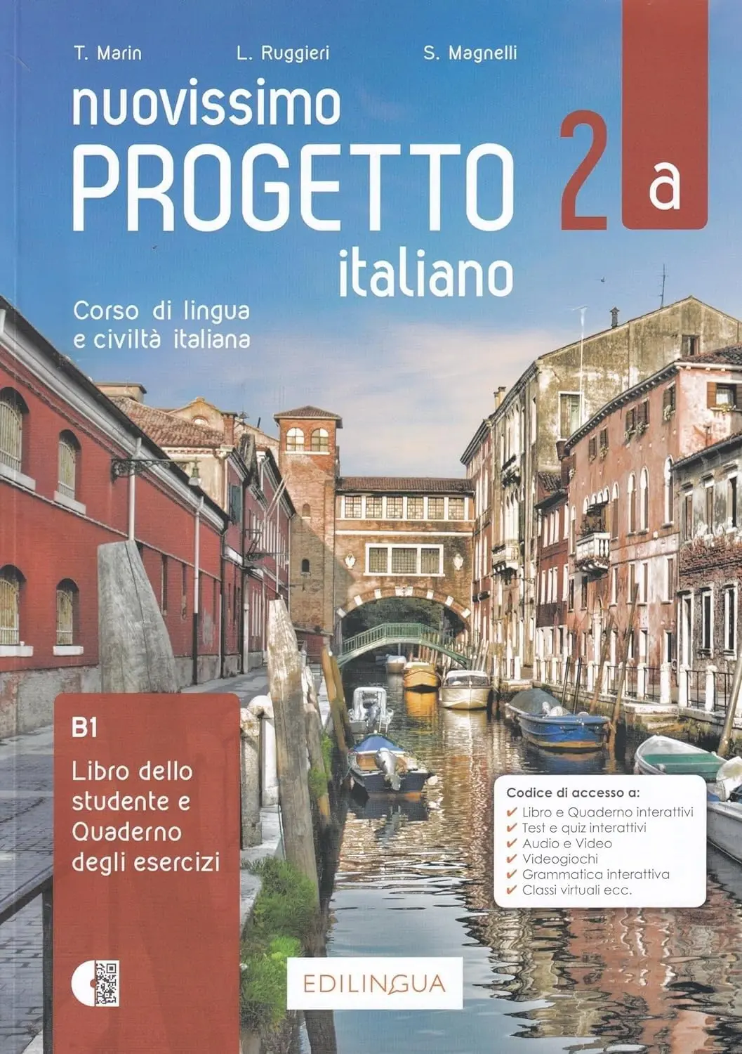 Progetto Italiano Nuovissimo 2A (B1) Libro&Quaderno + Audio + Video