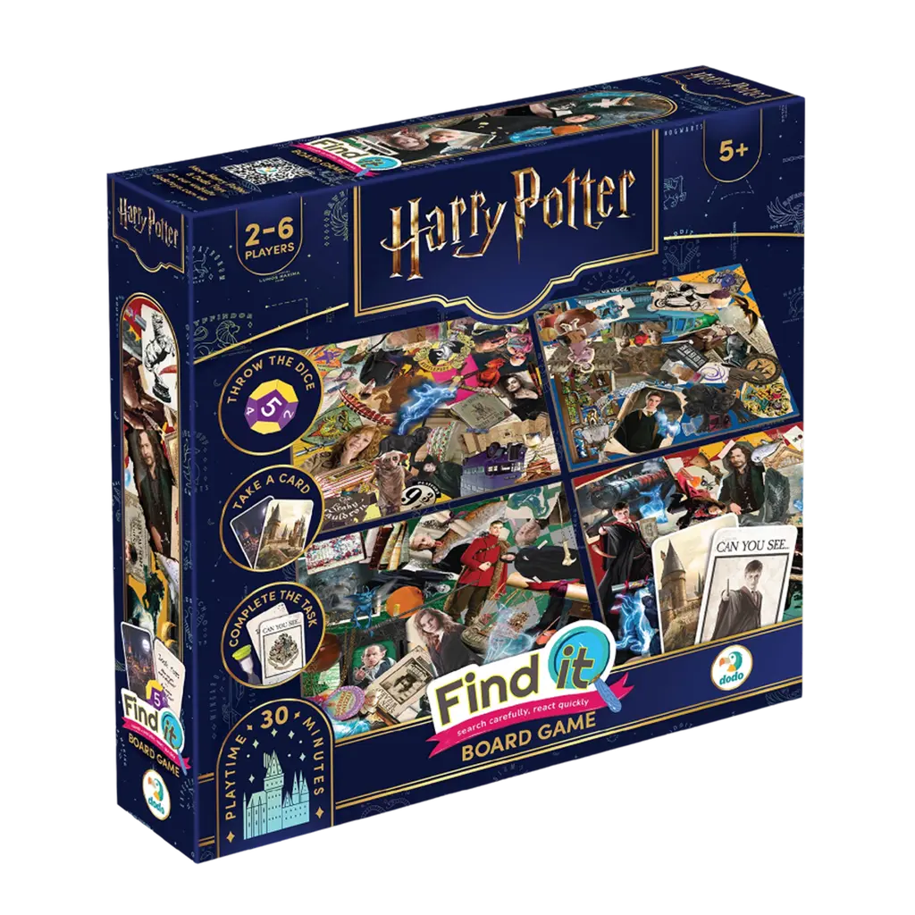 Обкладника "Гра настільна «Find It Harry Potter»" Обкладинка "Гра настільна «Find It Harry Potter»"
