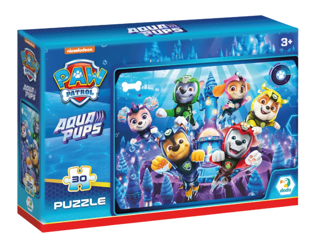 Обкладинка "Пазл на 30 елементів Paw Patrol. Aqua pups"