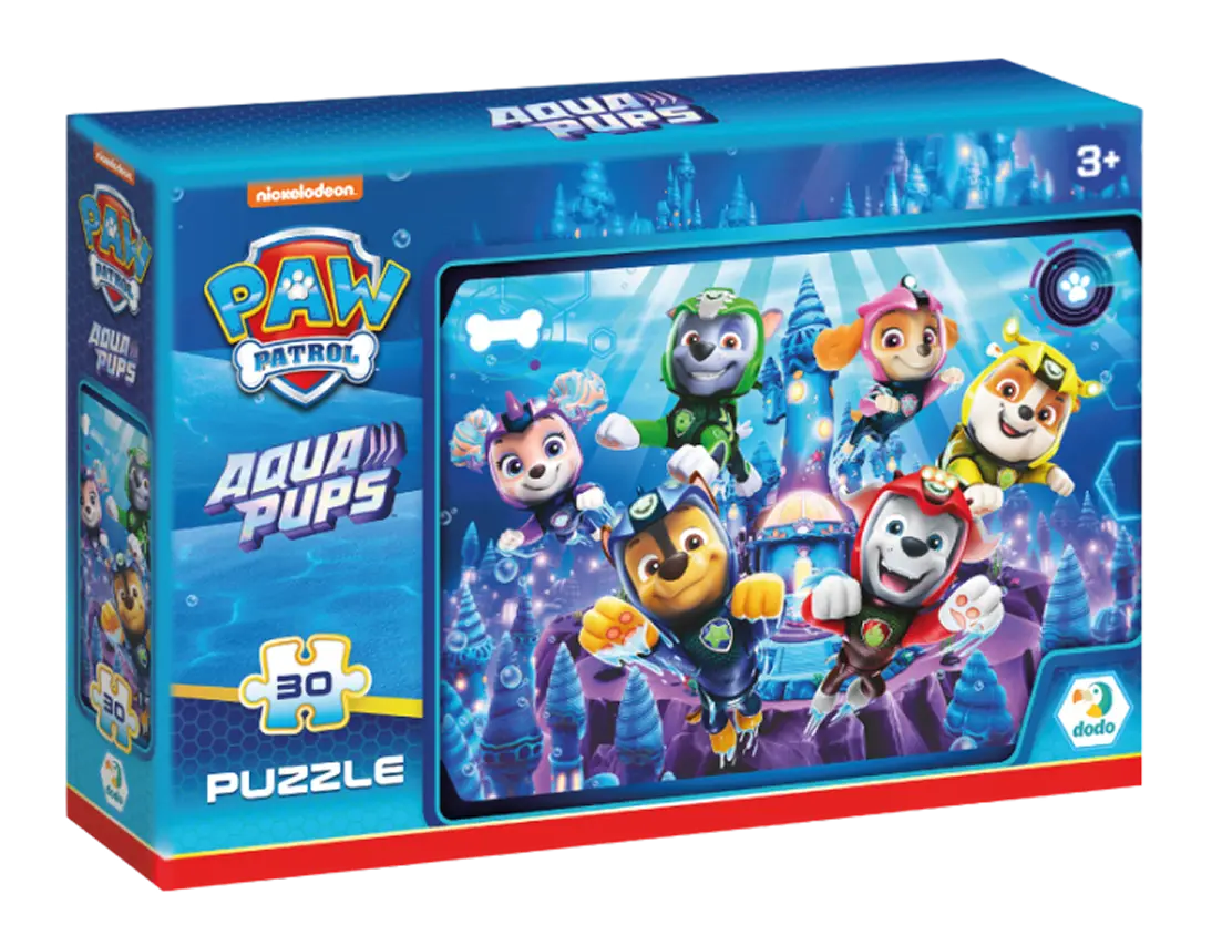 Пазл на 30 елементів Paw Patrol. Aqua pups